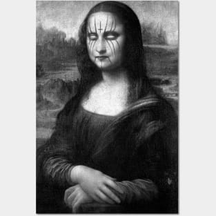 Death Metal Mona Posters and Art